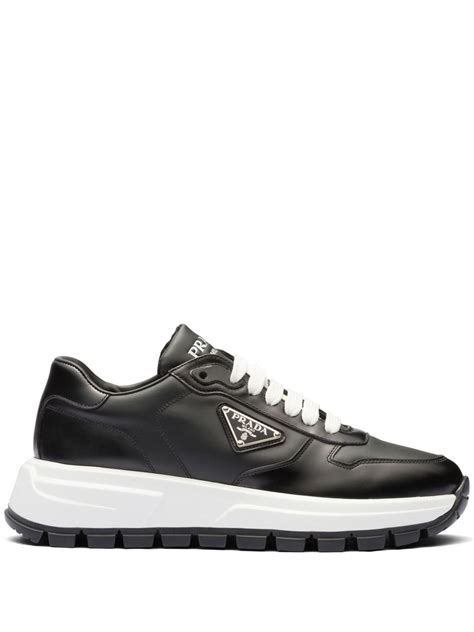 prada jacquard sneakers|farfetch prada sneakers.